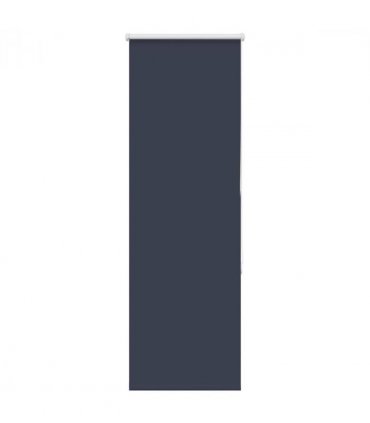vidaXL Roller Blind Blackout Marine 40x130 cm Fabric Width 35.7 cm Polyester