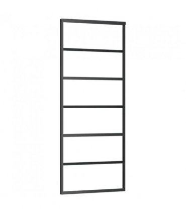 vidaXL Sliding Door with Hardware Set 76x205 cm ESG Glass&Aluminium