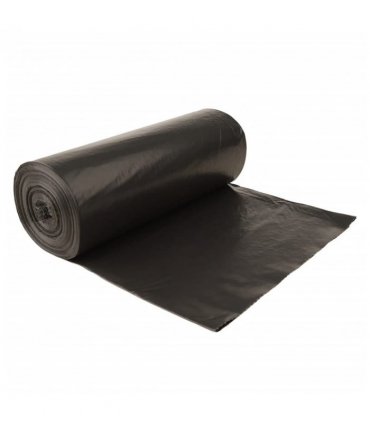 vidaXL Bin Bags 150 pcs Black 240 L