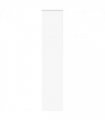vidaXL Roller Blind Blackout White 45x210 cm Fabric Width 40.7 cm Polyester
