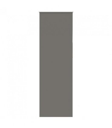 vidaXL Roller Blind Blackout Grey 85x230 cm Fabric Width 80.7 cm Polyester
