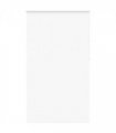 vidaXL Roller Blind Blackout White 125x210 cm Fabric Width 121.6 cm Polyester