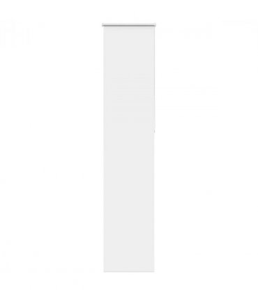vidaXL Roller Blind Blackout White 55x210 cm Fabric Width 50.7 cm Polyester