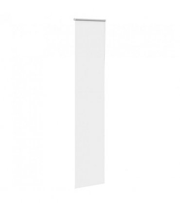 vidaXL Roller Blind Blackout White 55x210 cm Fabric Width 50.7 cm Polyester