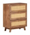 vidaXL Sideboard 61x35x76 cm Solid Mango Wood