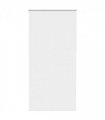 vidaXL Roller Blind Blackout White 115x210 cm Fabric Width 110.7 cm Polyester