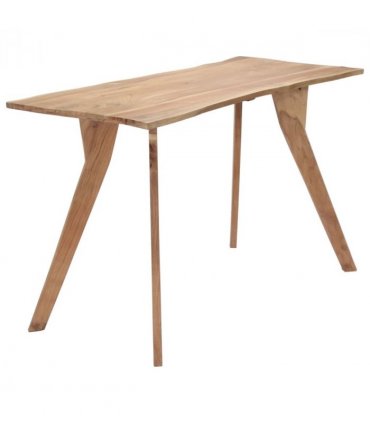 vidaXL Dining Table 120x58x76 cm Solid Acacia Wood