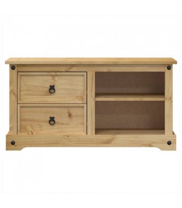 vidaXL TV Cabinet Corona 100x40x52 cm Solid Wood Pine