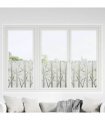 vidaXL Static Window Film Bamboo Pattern 60 x 500 cm PVC