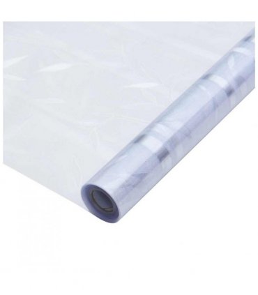 vidaXL Static Window Film Bamboo Pattern 60 x 500 cm PVC