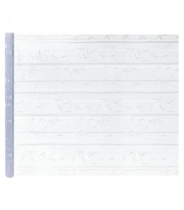 vidaXL Static Window Film Bamboo Pattern 60 x 500 cm PVC