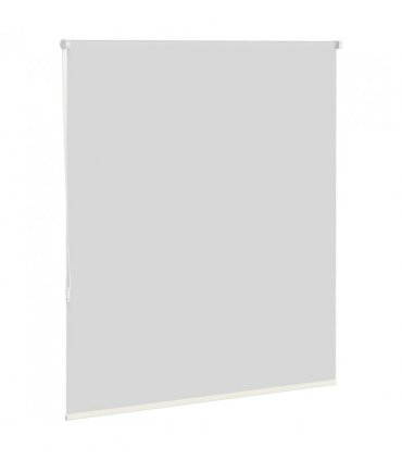 vidaXL Roller Blind Blackout Off White 135x130 cm Fabric Width 131.6 cm Polyester