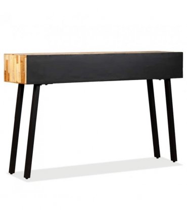 vidaXL Console Table Solid Reclaimed Teak 120x30x76 cm