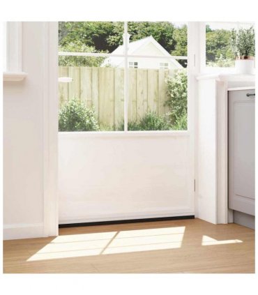 vidaXL Self-adhesive Door Brush Seals 2 pcs White 100 cm