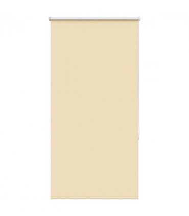vidaXL Roller Blind Blackout Beige 70x130 cm Fabric Width 65.7 cm Polyester