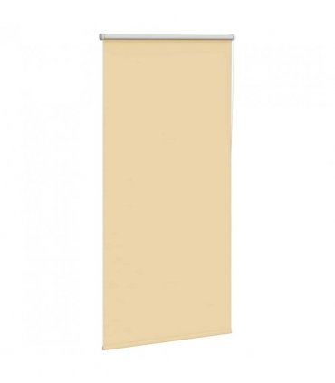 vidaXL Roller Blind Blackout Beige 70x130 cm Fabric Width 65.7 cm Polyester