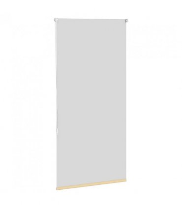 vidaXL Roller Blind Blackout Beige 70x130 cm Fabric Width 65.7 cm Polyester