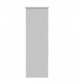 vidaXL Roller Blind Blackout Light Grey 50x150 cm Fabric Width 45.7 cm Polyester