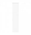 vidaXL Roller Blind Blackout White 50x210 cm Fabric Width 45.7 cm Polyester