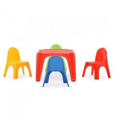 vidaXL Children's Table and Chair Set PP
