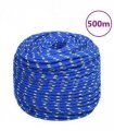 vidaXL Boat Rope Blue 10 mm 500 m Polypropylene