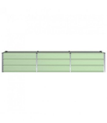 vidaXL Planter Green 240 x 80 x 45 cm Steel