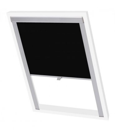 vidaXL Blackout Roller Blinds Black 206 GGL and GGU