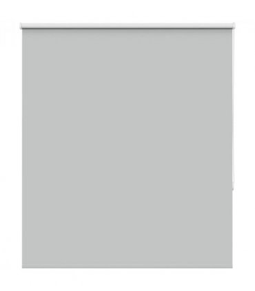 vidaXL Roller Blind Blackout Light Grey 125x150 cm Fabric Width 121.6 cm Polyester