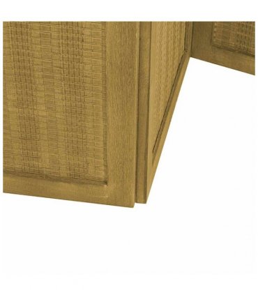 vidaXL Room Divider 3 Panels Brown Solid Wood Paulownia