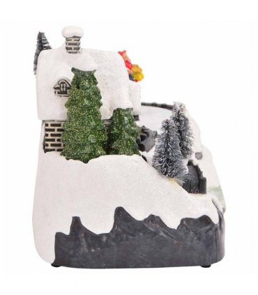 vidaXL Christmas Tabletop Multicolour 16 x 11.5 x 13 cm Plastic
