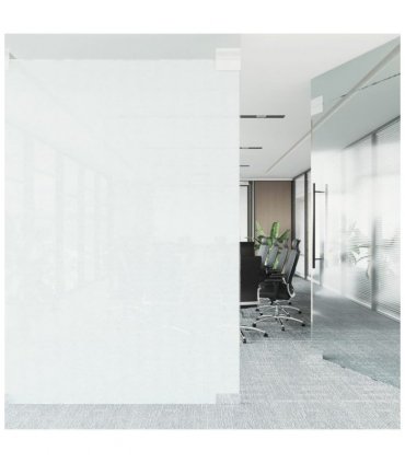 vidaXL Window Film Frosted White 90x500 cm PVC