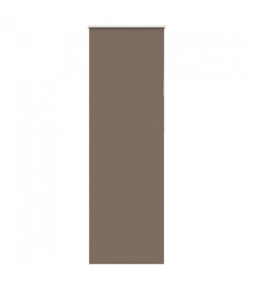 vidaXL Roller Blind Blackout Coffee 80x230 cm Fabric Width 75.7 cm Polyester