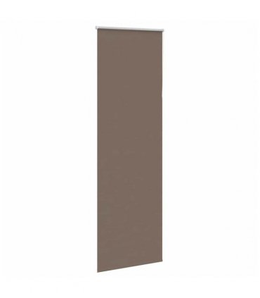 vidaXL Roller Blind Blackout Coffee 80x230 cm Fabric Width 75.7 cm Polyester