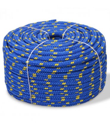 vidaXL Marine Rope Polypropylene 12 mm 250 m Blue