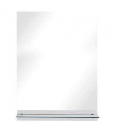 vidaXL Wall Mirror | Transparent | Tempered Glass | 30x50 cm | Wall Mirror