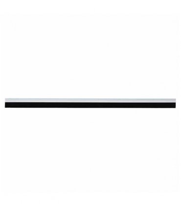 vidaXL Self-adhesive Door Brush Seals 6 pcs White 100 cm