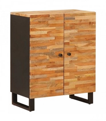 vidaXL Sideboard 3 pcs Brown 60 x 33 x 75 cm Solid Mango Wood