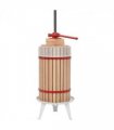vidaXL Fruit and Wine Press with Cloth Bag 30 L Oak Wood