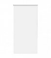 vidaXL Roller Blind Blackout White 65x175 cm Fabric Width 60.7 cm Polyester