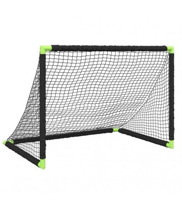 vidaXL Kids' Football Goal Foldable Black 90x64x64 cm