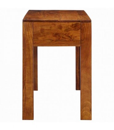 vidaXL Writing Desk with Drawer with Storage Brown 110 x 50 x 73 cm