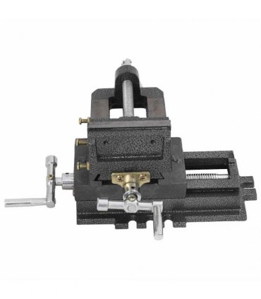 vidaXL Manually Operated Cross Slide Drill Press Vice 78 mm