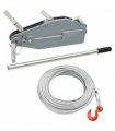vidaXL Wire Rope Hoist Winch 800 kg