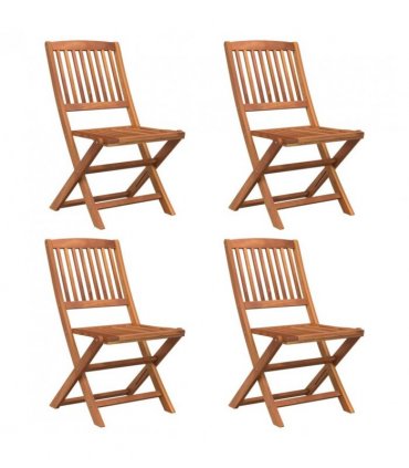 vidaXL 5 Piece Garden Dining Set Solid Wood Acacia