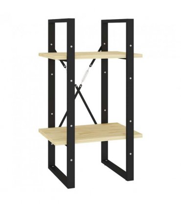 vidaXL 5-Tier Book Cabinet 40x30x175 cm Pinewood