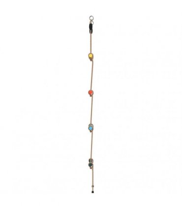 vidaXL Rope Ladder for Kids with 4 Rungs Multicolour
