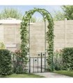 vidaXL Garden Arch with Lock Green 102 x 50 x 218 cm