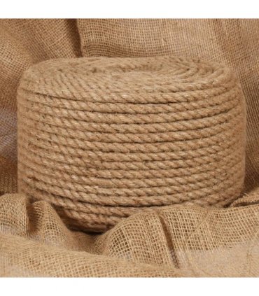 vidaXL Jute Rope 25 m Long 12 mm Thick