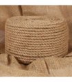 vidaXL Jute Rope 25 m Long 12 mm Thick