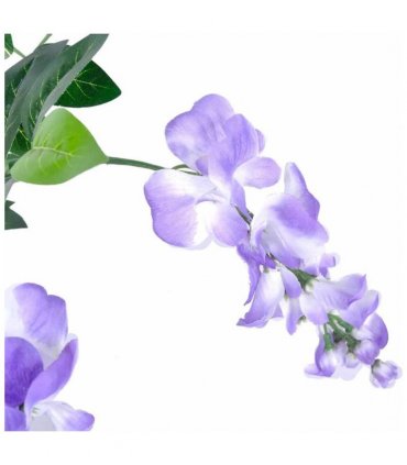 vidaXL Artificial Wisteria with Pot 120 cm